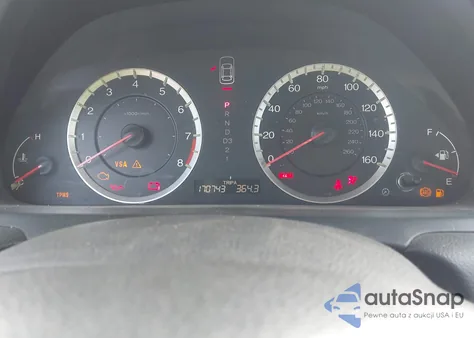 2010 Honda Accord 2.4 Ex-L из США, поврежденный, VIN 1HGCP2F81AA115740